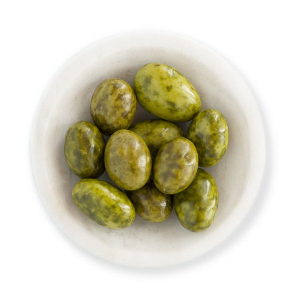 Almendra con matcha