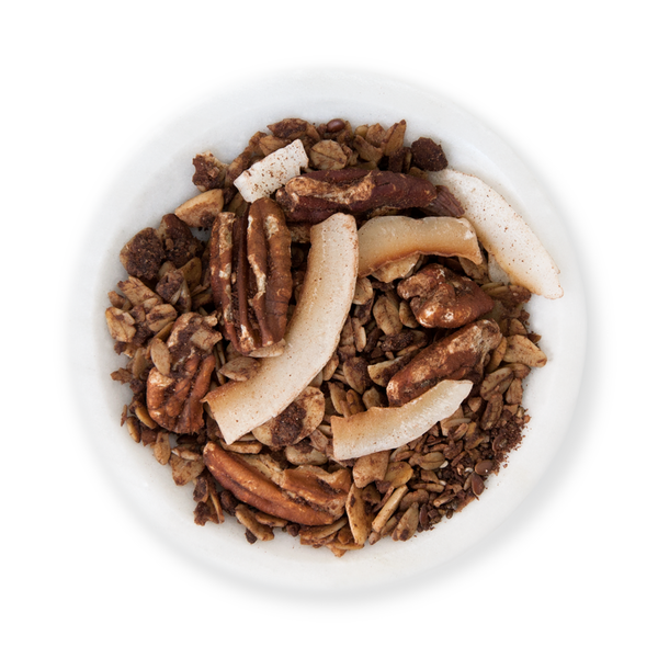 Granola vegana coco & cacao