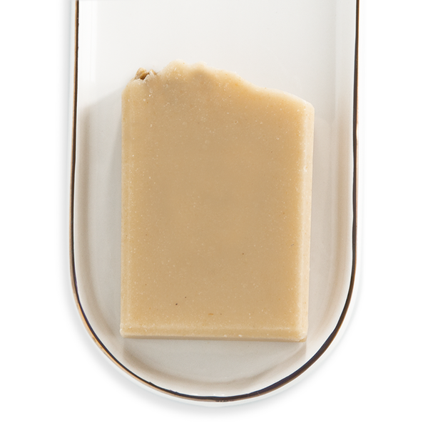 Jabón artesanal de avena y eucalipto