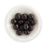 Granos de café con chocolate