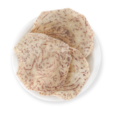 Chips de malanga con crema y especias