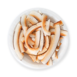 Hojuelas de coco horneadas sin azúcar