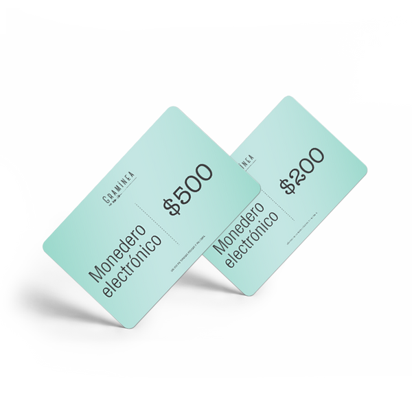 Monedero electrónico Gramínea