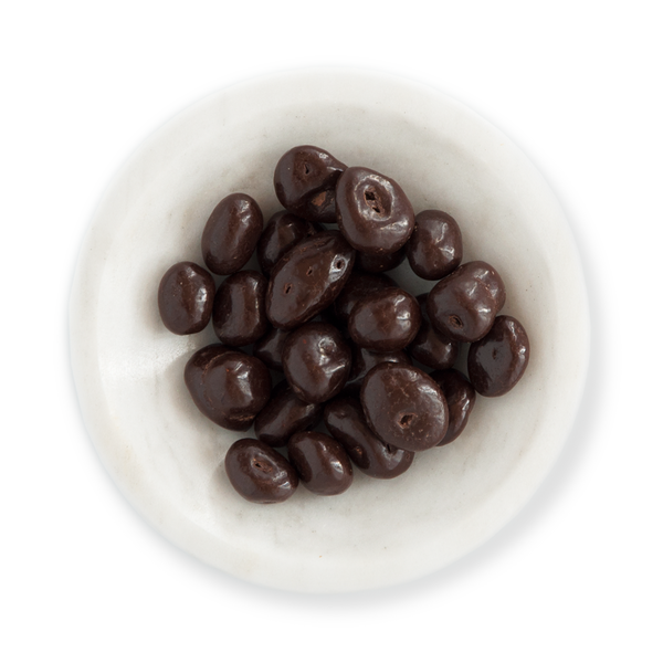 Pasas con chocolate sin azúcar